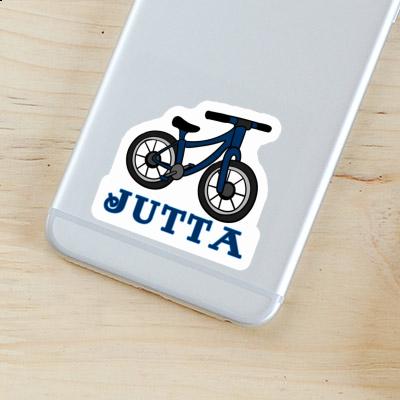 Mountain Bike Sticker Jutta Notebook Image