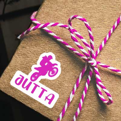 Motocross-Fahrer Aufkleber Jutta Gift package Image