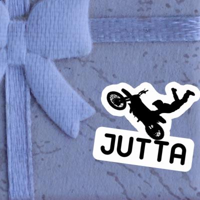 Jutta Sticker Motocross Rider Image