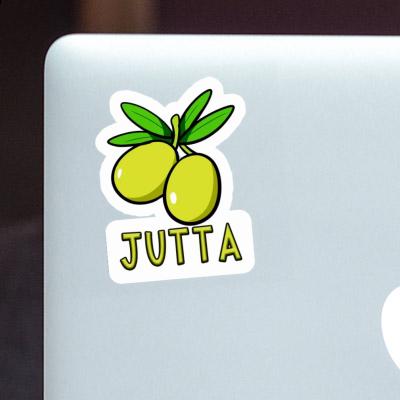 Jutta Sticker Olive Gift package Image