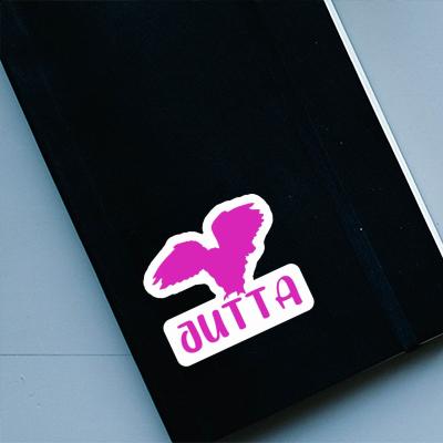 Autocollant Hibou Jutta Notebook Image