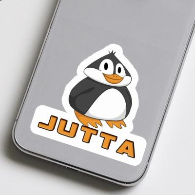 Sticker Penguin Jutta Notebook Image