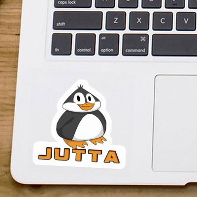 Jutta Sticker Pinguin Notebook Image