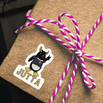 Rocking Penguin Sticker Jutta Gift package Image