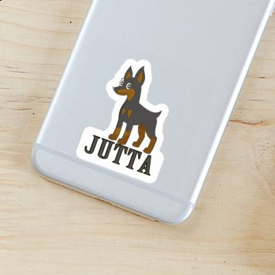 Sticker Pinscher Jutta Laptop Image