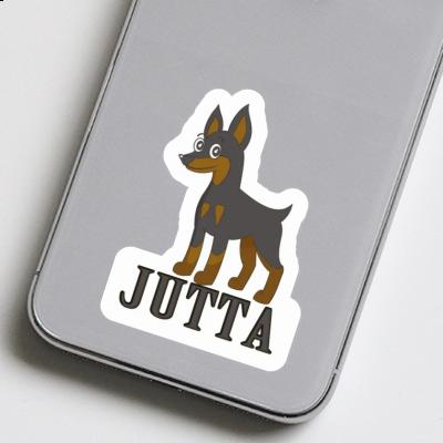 Pinscher Sticker Jutta Gift package Image