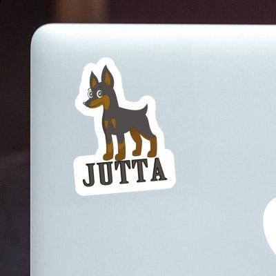 Sticker Pinscher Jutta Laptop Image