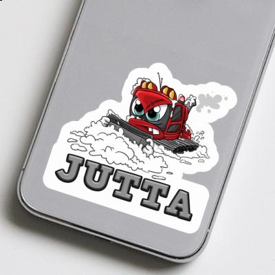 Jutta Sticker Pistenfahrzeug Notebook Image