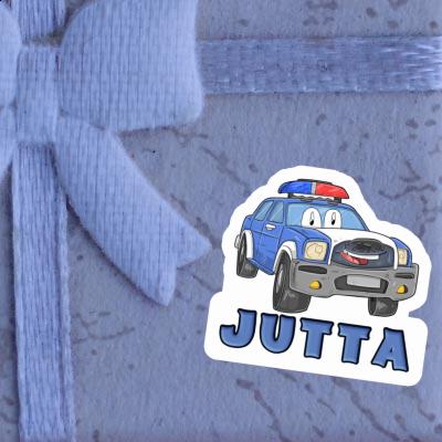 Jutta Sticker Police Car Image