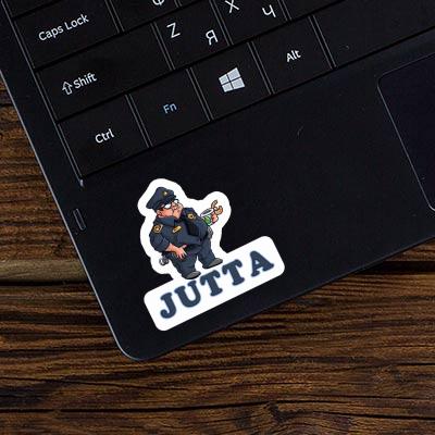 Sticker Jutta Polizist Gift package Image