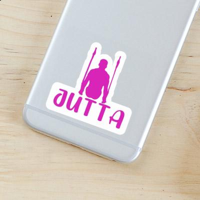 Sticker Ring gymnast Jutta Image