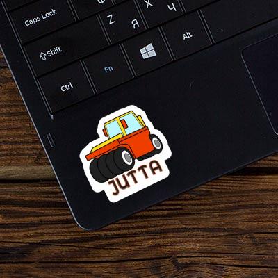 Wheel Roller Sticker Jutta Notebook Image