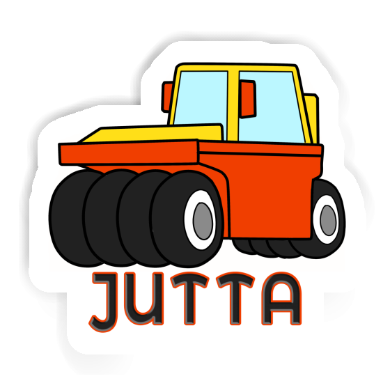 Wheel Roller Sticker Jutta Laptop Image