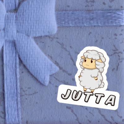 Sticker Sheep Jutta Laptop Image