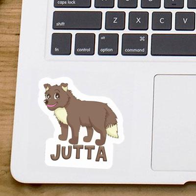 Sheepdog Sticker Jutta Laptop Image