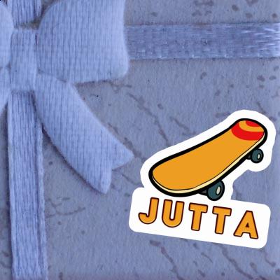 Skateboard Sticker Jutta Laptop Image