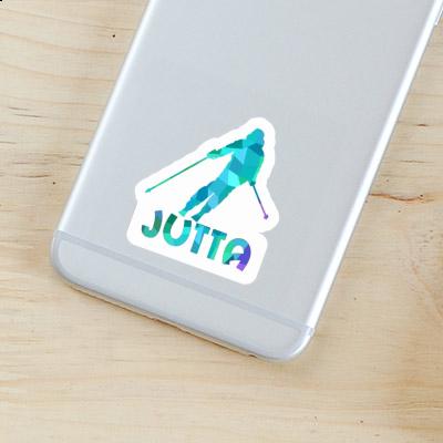 Sticker Skier Jutta Gift package Image