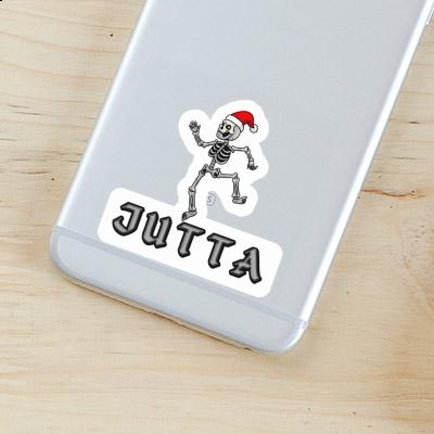 Weihnachts-Skelett Sticker Jutta Gift package Image