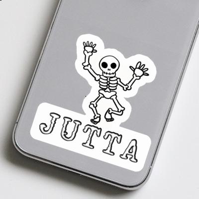 Sticker Skelett Jutta Image