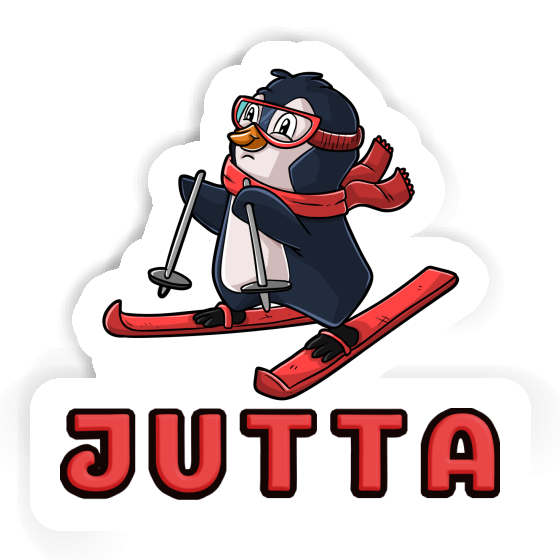 Sticker Skifahrerin Jutta Gift package Image