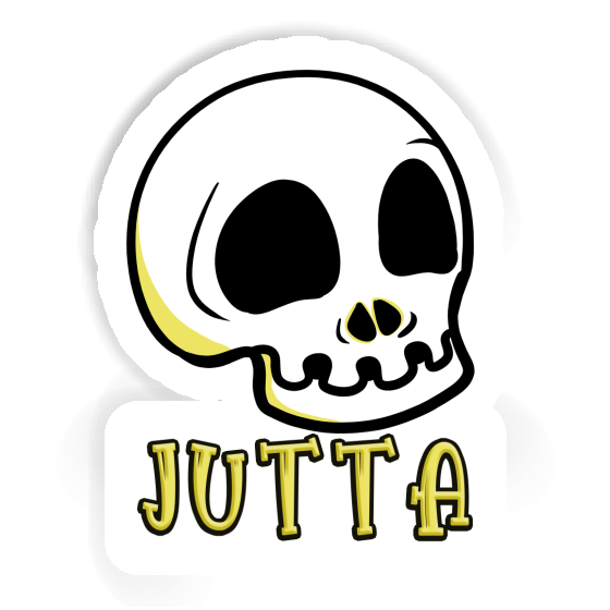 Totenkopf Sticker Jutta Laptop Image