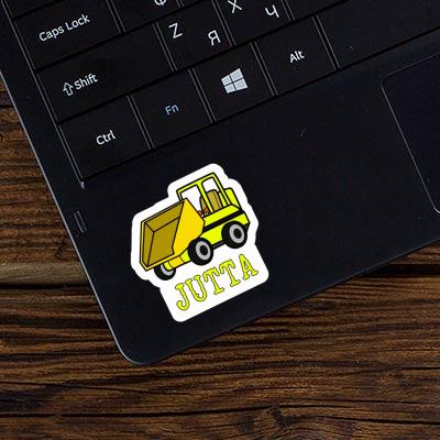 Sticker Front Tipper Jutta Notebook Image