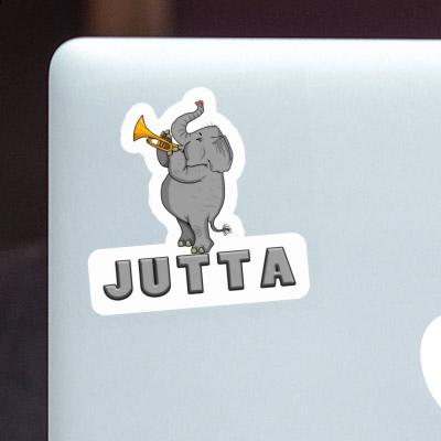 Sticker Elephant Jutta Image