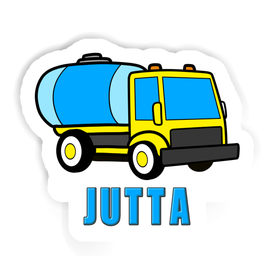 Sticker Jutta Water Truck Laptop Image