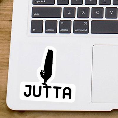 Jutta Sticker Windsurfer Image