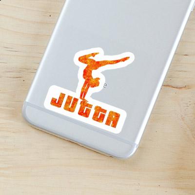 Jutta Sticker Yoga Woman Gift package Image