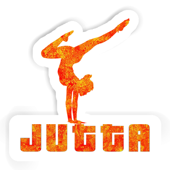 Jutta Sticker Yoga Woman Gift package Image