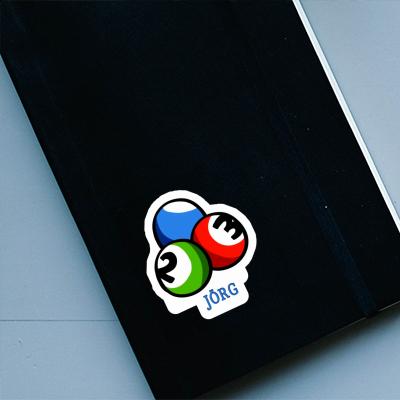 Jörg Sticker Billiard Ball Gift package Image