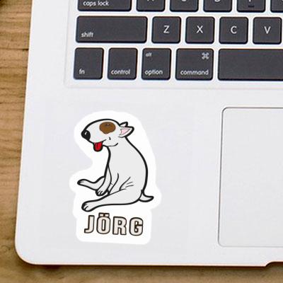 Sticker Jörg Dog Notebook Sticker Jörg Dog Gift package Image