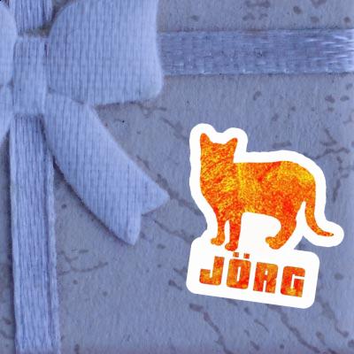 Autocollant Chat Jörg Notebook Autocollant Chat Jörg Gift package Image