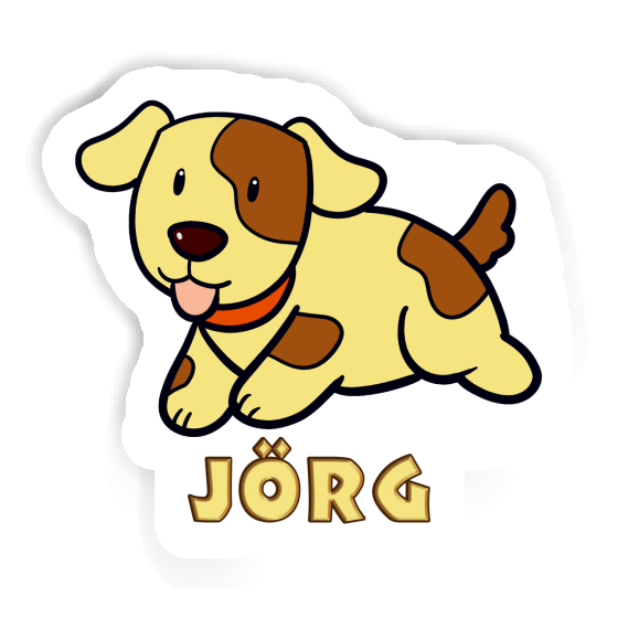 Sticker Jörg Dog Gift package Image