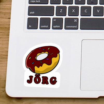 Sticker Doughnut Jörg Laptop Image