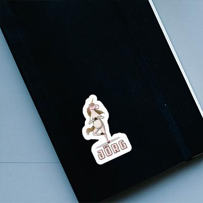 Autocollant Licorne Jörg Notebook Autocollant Licorne Jörg Gift package Image