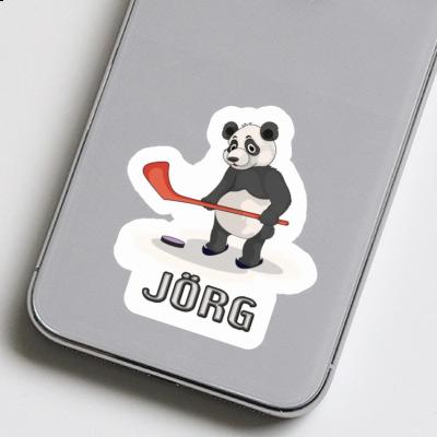 Aufkleber Panda Jörg Notebook Image