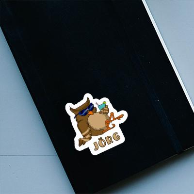 Aufkleber Jörg Eule Notebook Aufkleber Jörg Eule Notebook Image