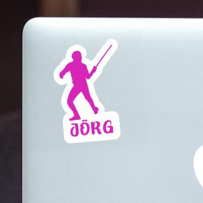Sticker Jörg Fechter Notebook Image