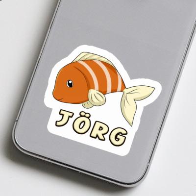 Fish Sticker Jörg Laptop Fish Sticker Jörg Laptop Image