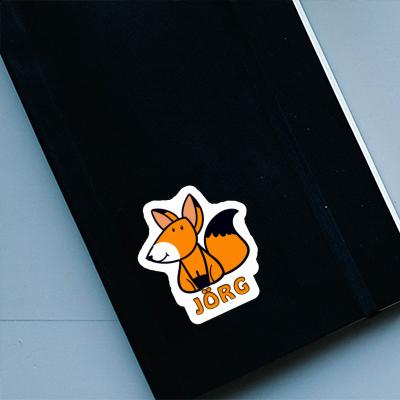 Autocollant Renard Jörg Gift package Image