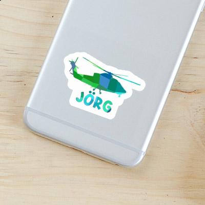 Sticker Helikopter Jörg Gift package Image