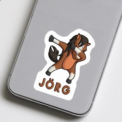 Jörg Autocollant Cheval Laptop Jörg Autocollant Cheval Laptop Image