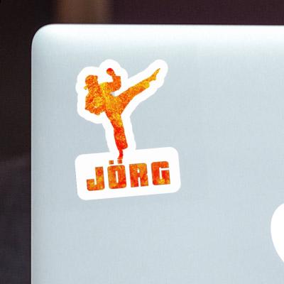 Sticker Karateka Jörg Image
