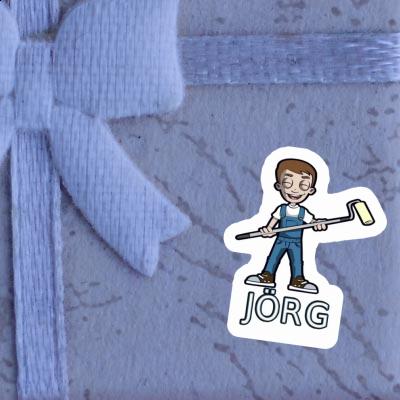 Maler Aufkleber Jörg Gift package Image