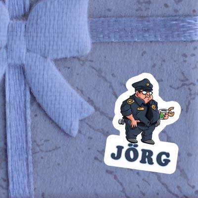 Jorg Sticker Police Officer Laptop Image