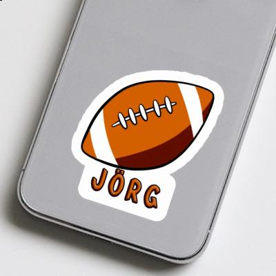 Rugby Aufkleber Jörg Laptop Image