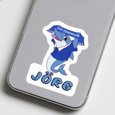 Aufkleber Delfin Jörg Notebook Image