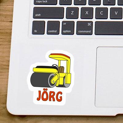 Sticker Roller Jorg Notebook Image
